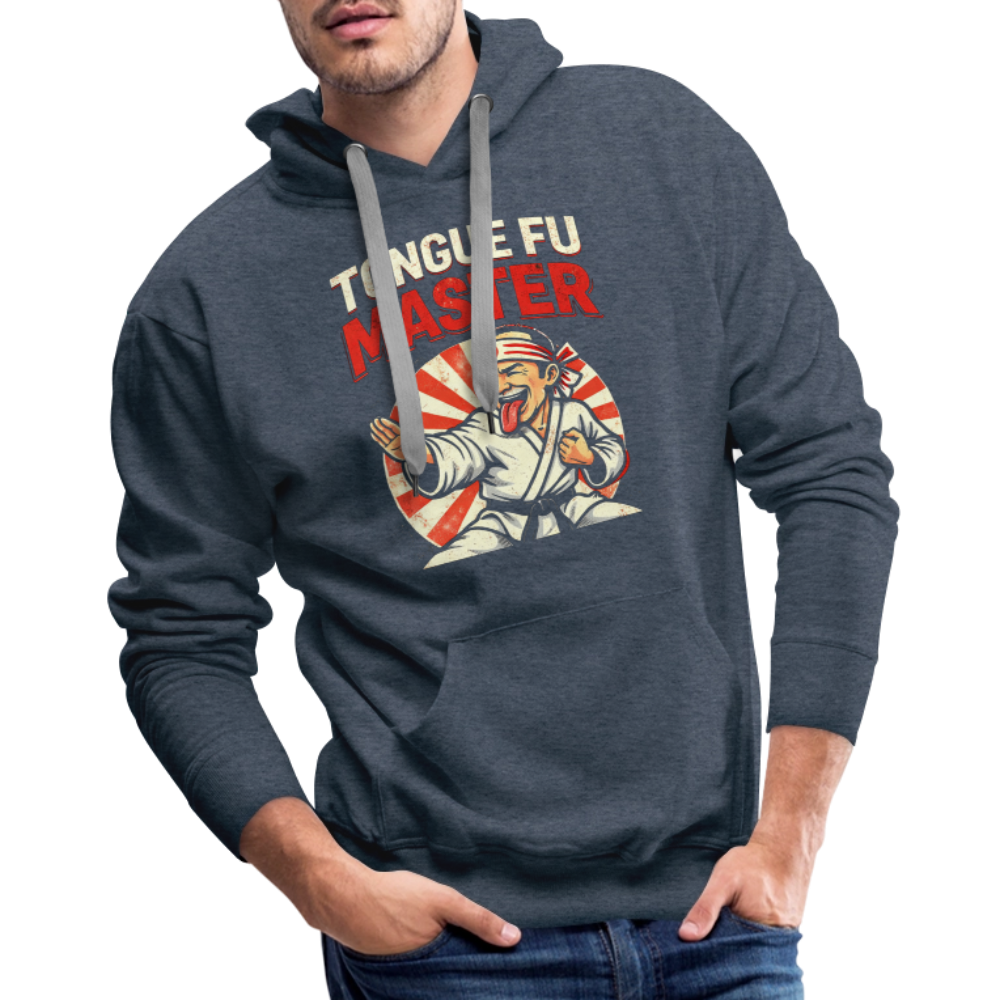 Tongue FU Master Premium Hoodie Color: Black
