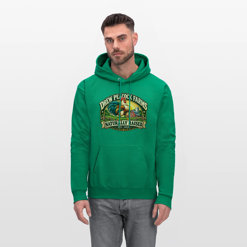 Drew Peacock Farms Hoodie - kelly green