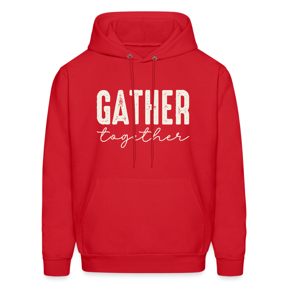 Gather Together (Thanksgiving) Hoodie Color: red