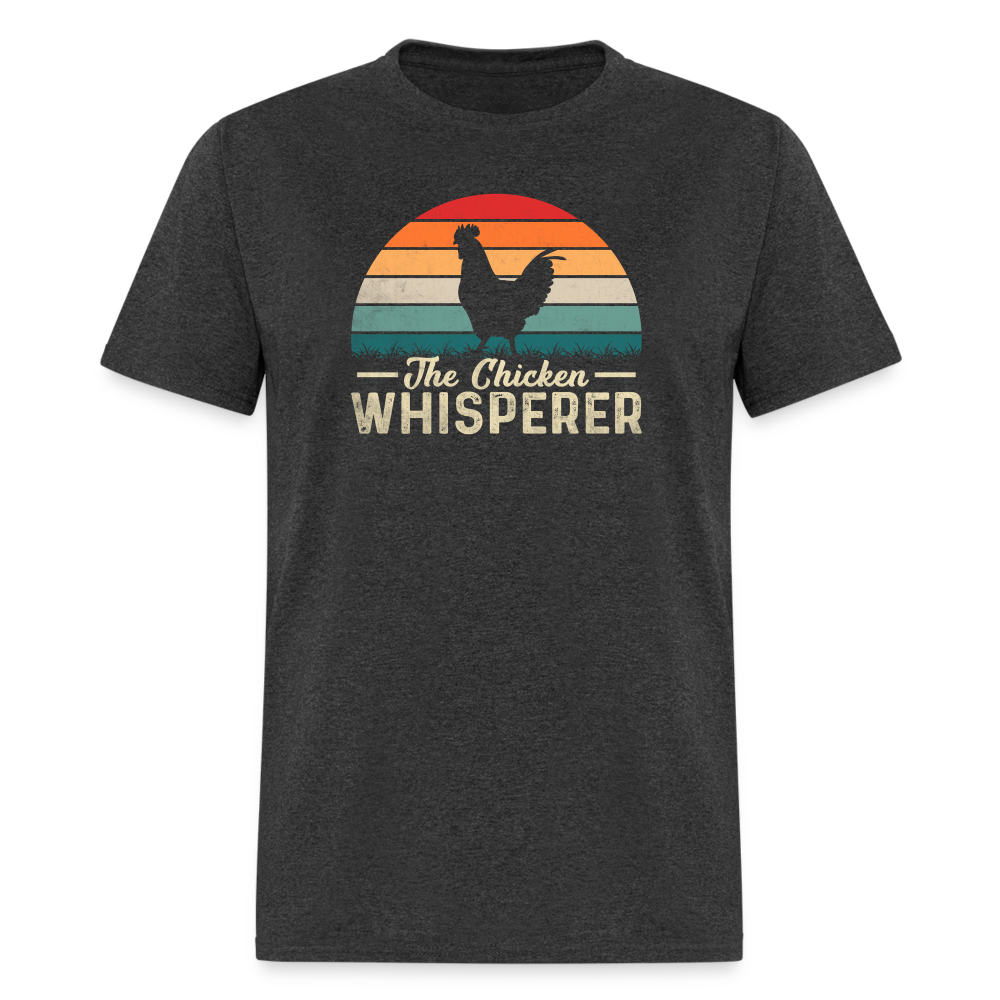 The Chicken Whisperer T-Shirt - heather black
