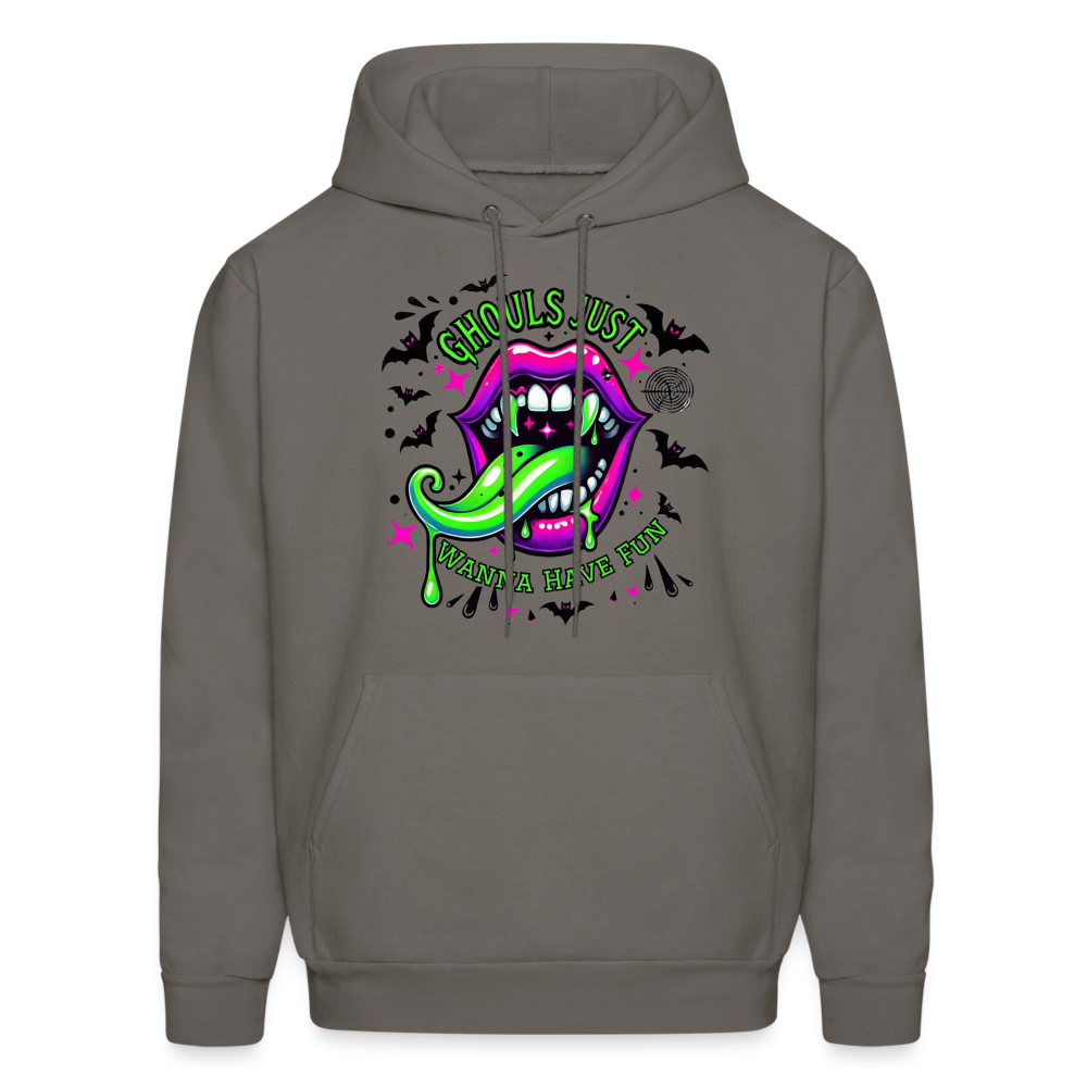 Ghouls Just Wanna Have Fun Hoodie (Halloween) - asphalt gray