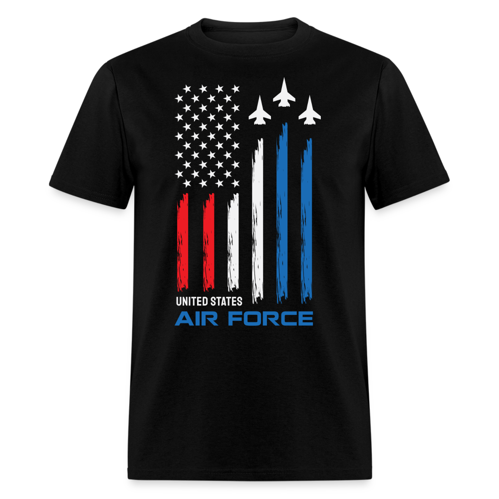United States Air Force T-Shirt (USAF Tee) Color: black