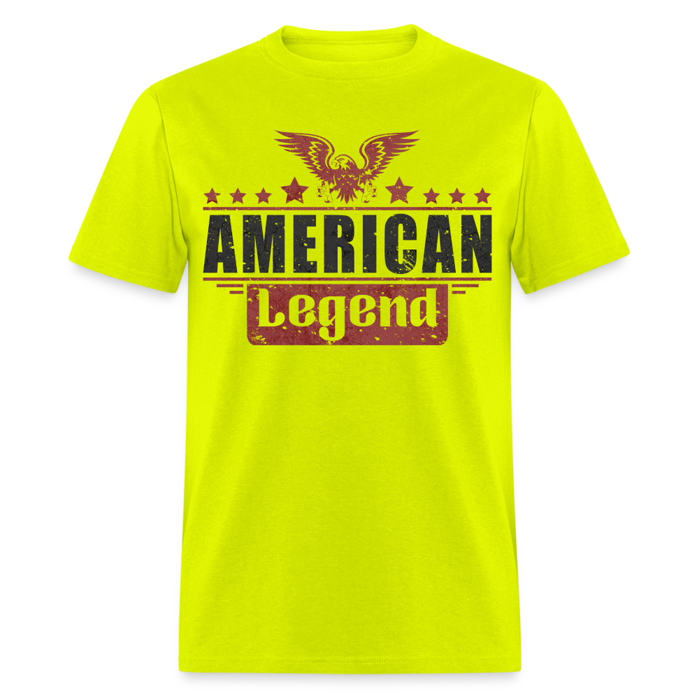 American Legend T-Shirt Color: safety green
