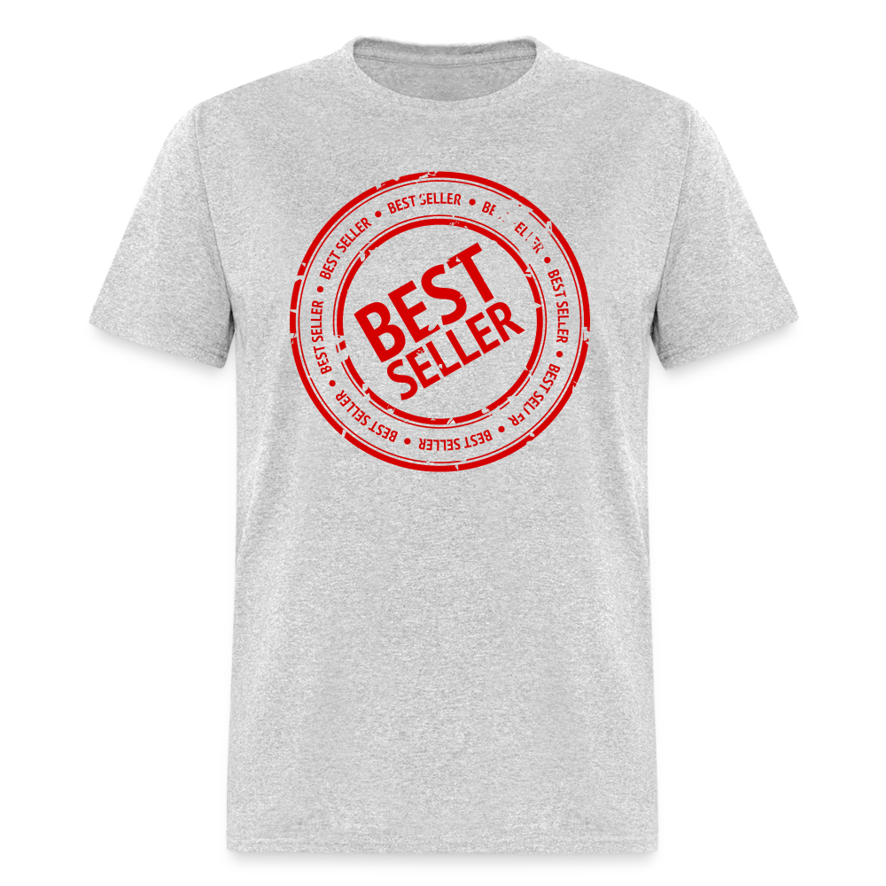 Best Seller T-Shirt (Top Performer Tee) Color: heather gray