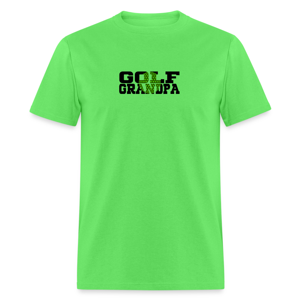 Golf Grandpa T-Shirt Color: kiwi