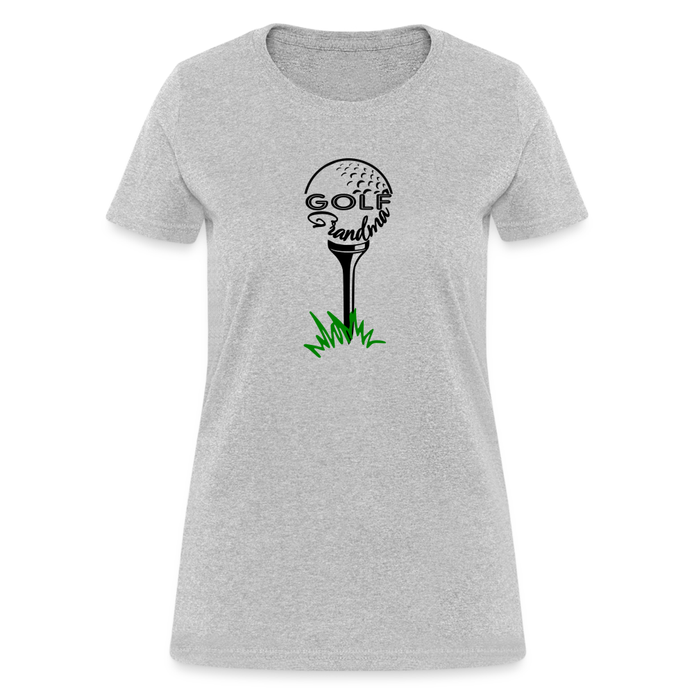 Golf Grandma T-Shirt Color: heather gray