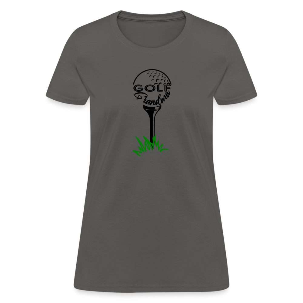 Golf Grandma T-Shirt Color: charcoal
