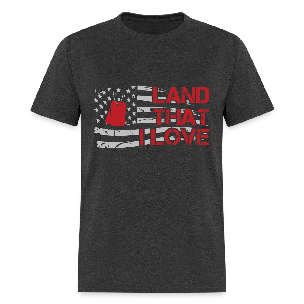 Land That I Love T-Shirt - heather black