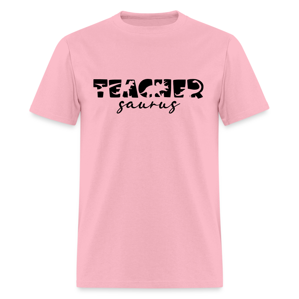 TeacherSaurus T-Shirt Color: pink