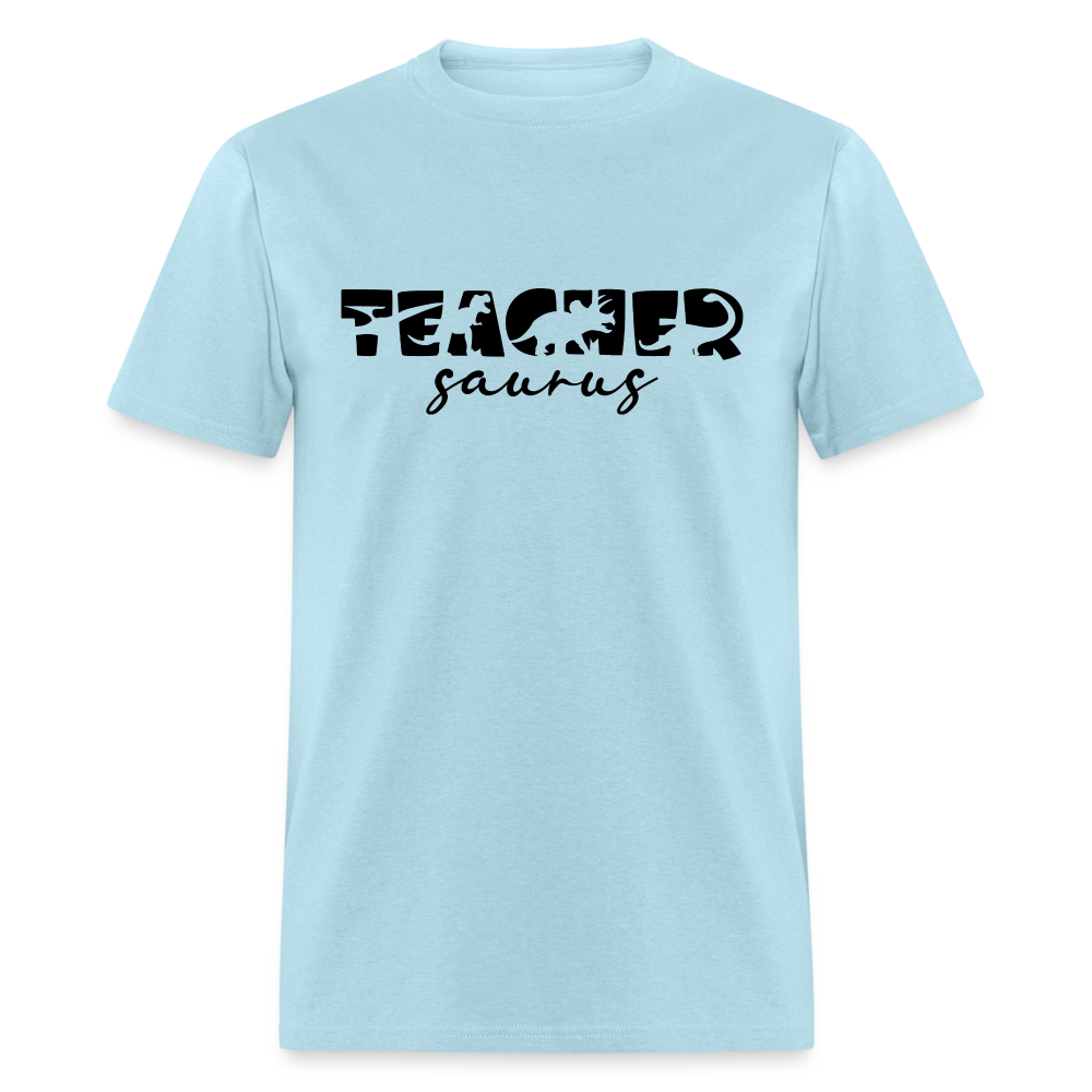 TeacherSaurus T-Shirt Color: powder blue