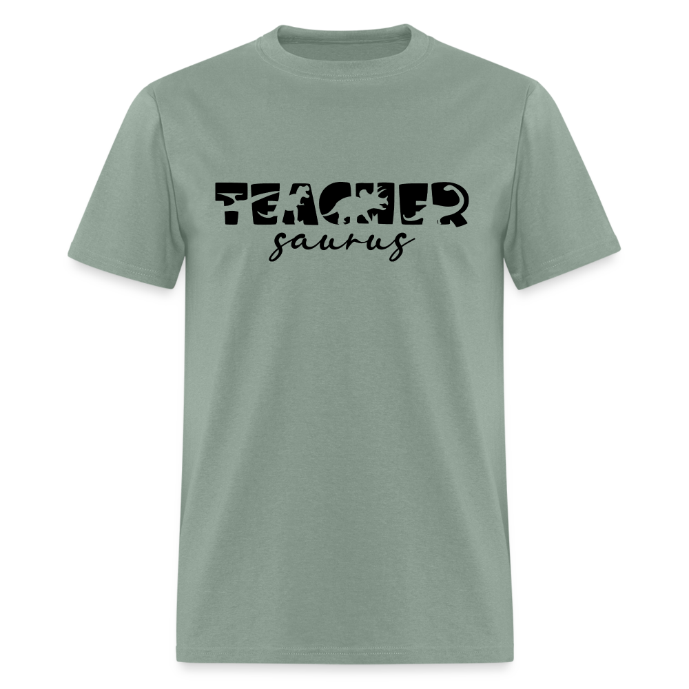 TeacherSaurus T-Shirt Color: sage