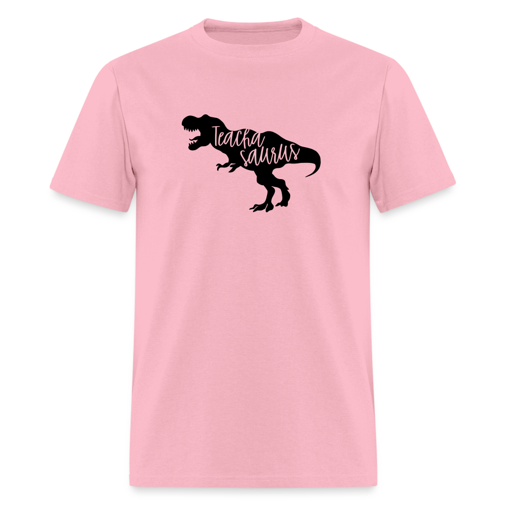 Teacha Saurus T-Shirt Color: pink