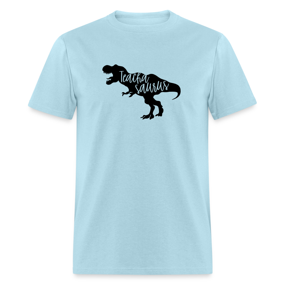 Teacha Saurus T-Shirt Color: powder blue