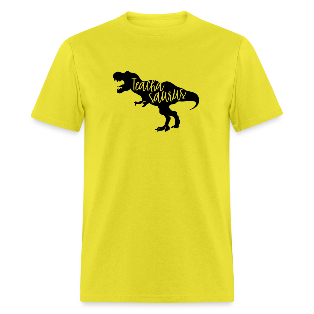 Teacha Saurus T-Shirt Color: yellow