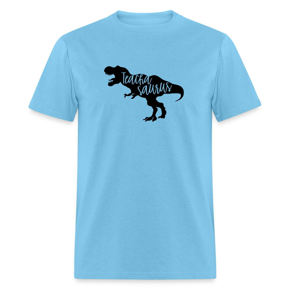 Teacha Saurus T-Shirt Color: aquatic blue