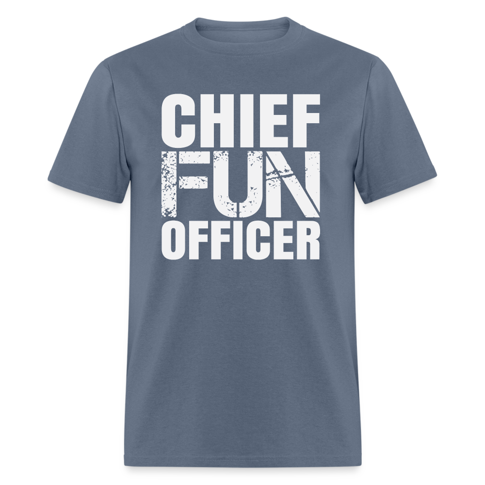 Chief Fun Officer T-Shirt Color: denim