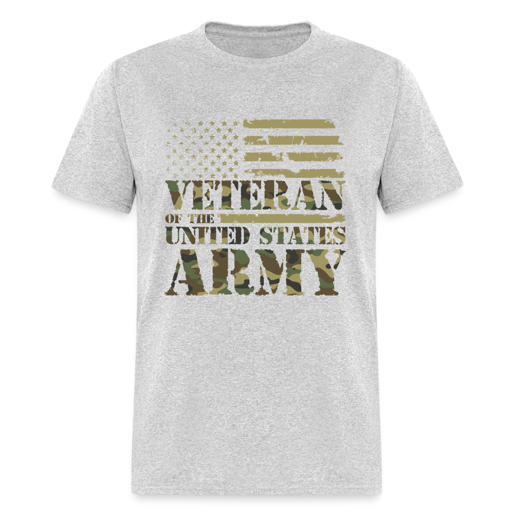 Veteran of the United States Army T-Shirt - heather gray