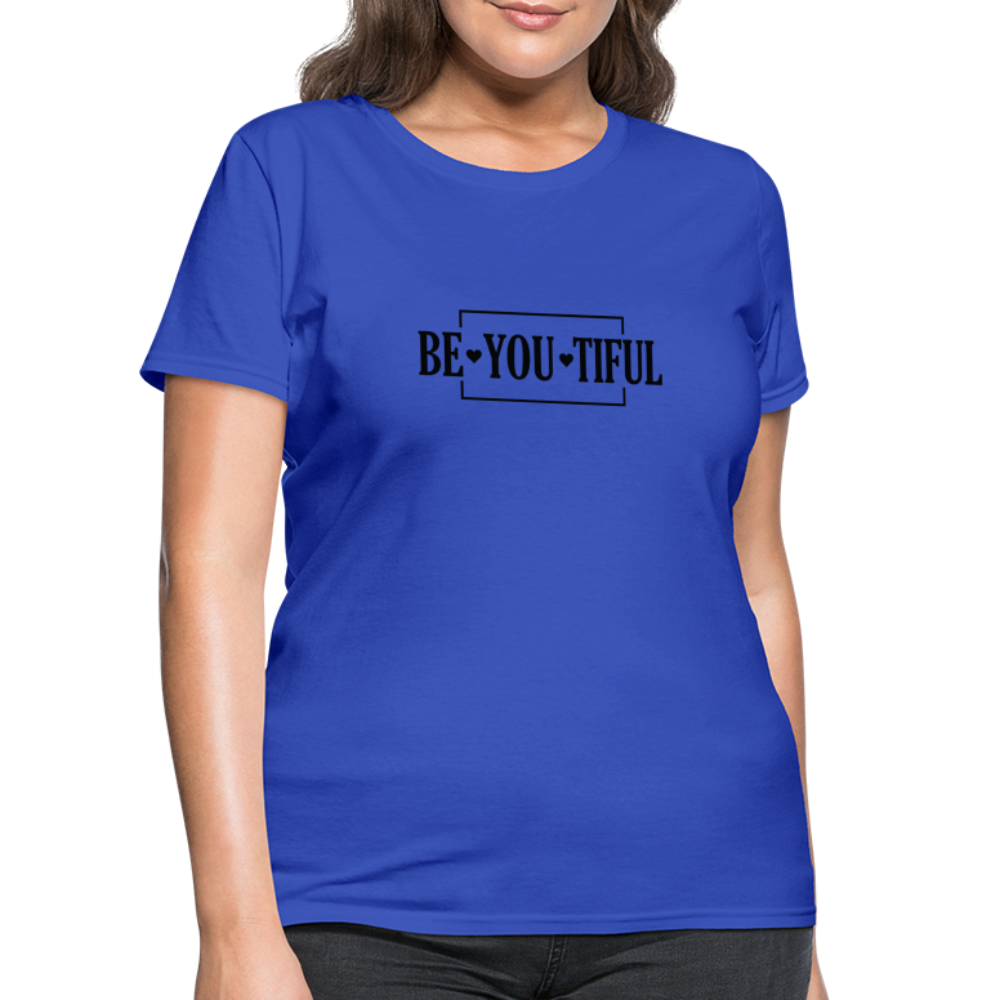 BE YOU TIFUL T-Shirt - royal blue