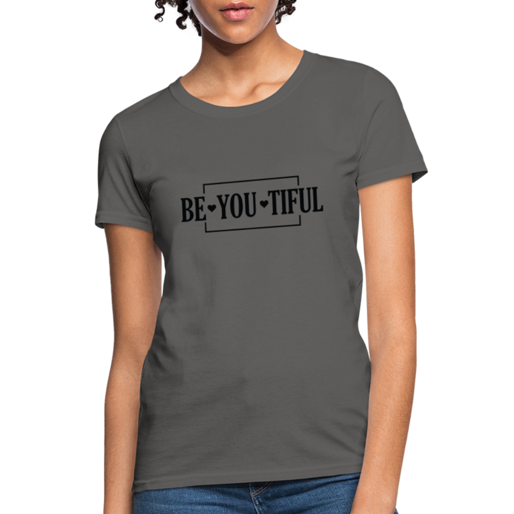 BE YOU TIFUL T-Shirt - charcoal