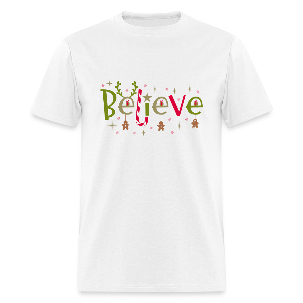 Believe in Christmas T-Shirt - white