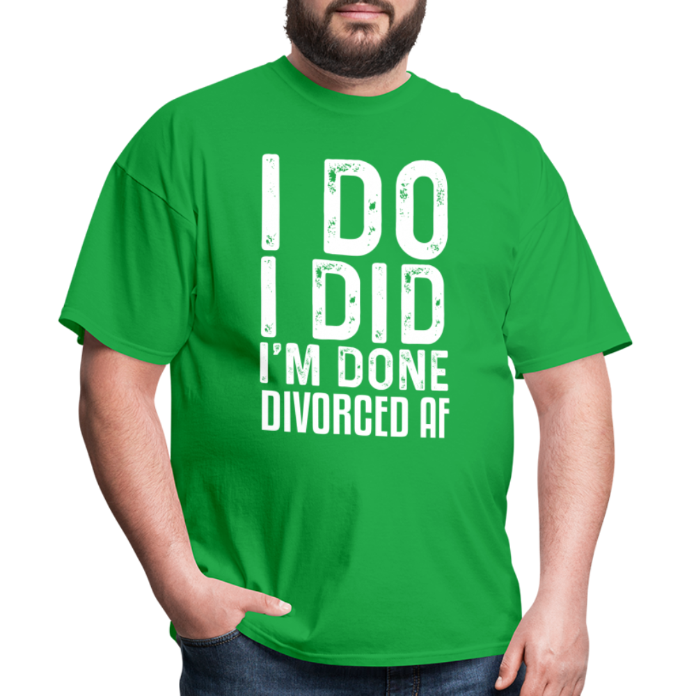 Divorced AF T-Shirt - bright green