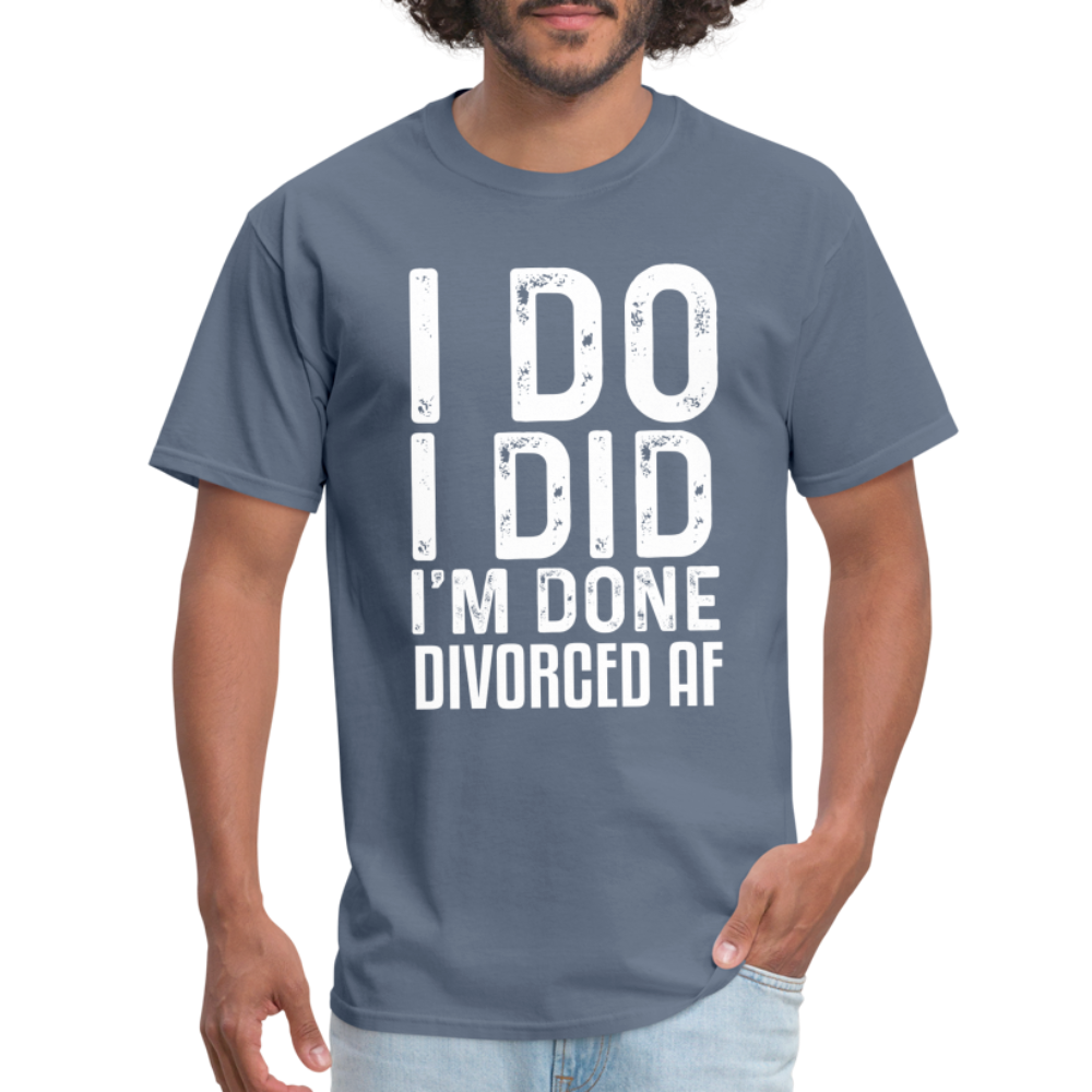 Divorced AF T-Shirt - denim