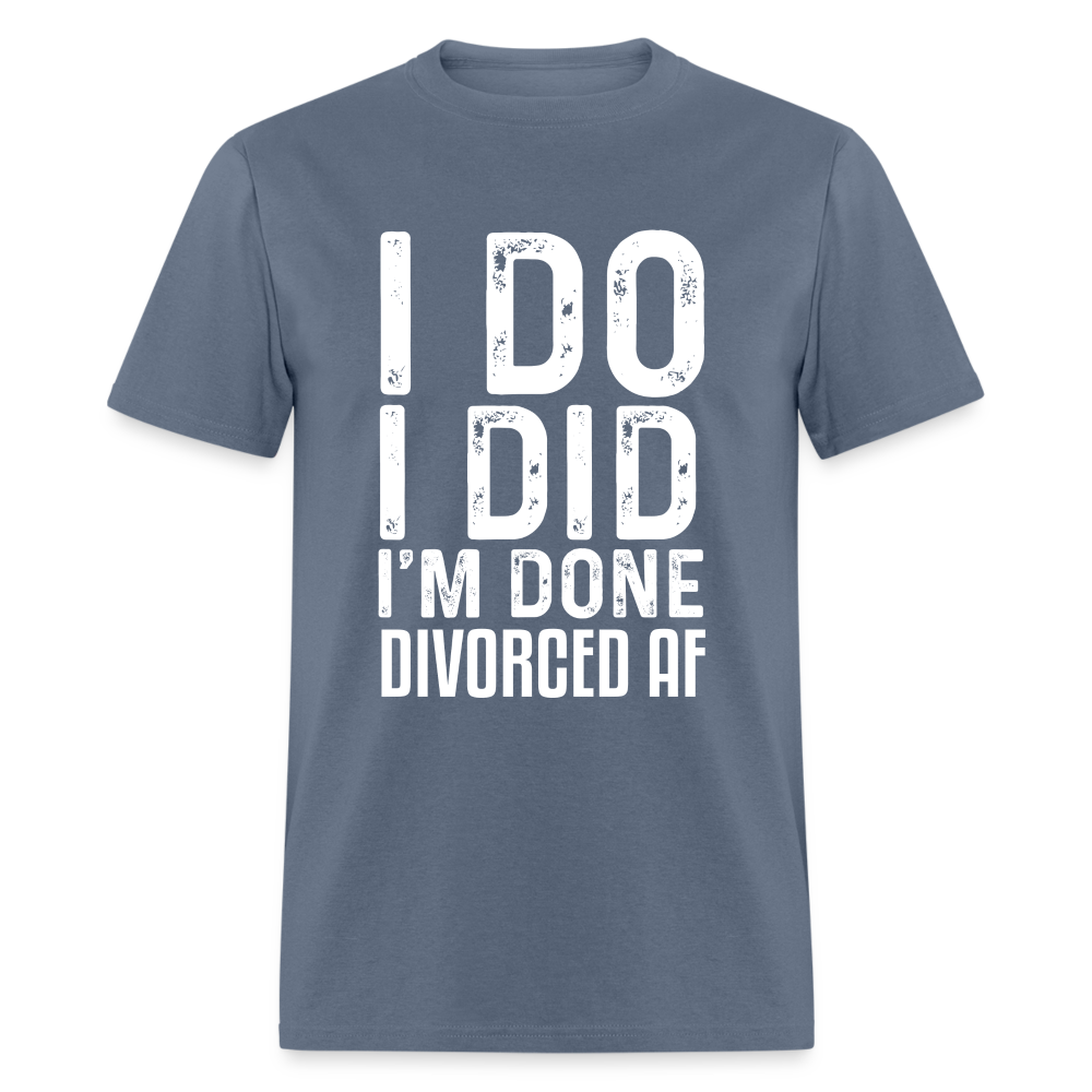 Divorced AF T-Shirt - denim