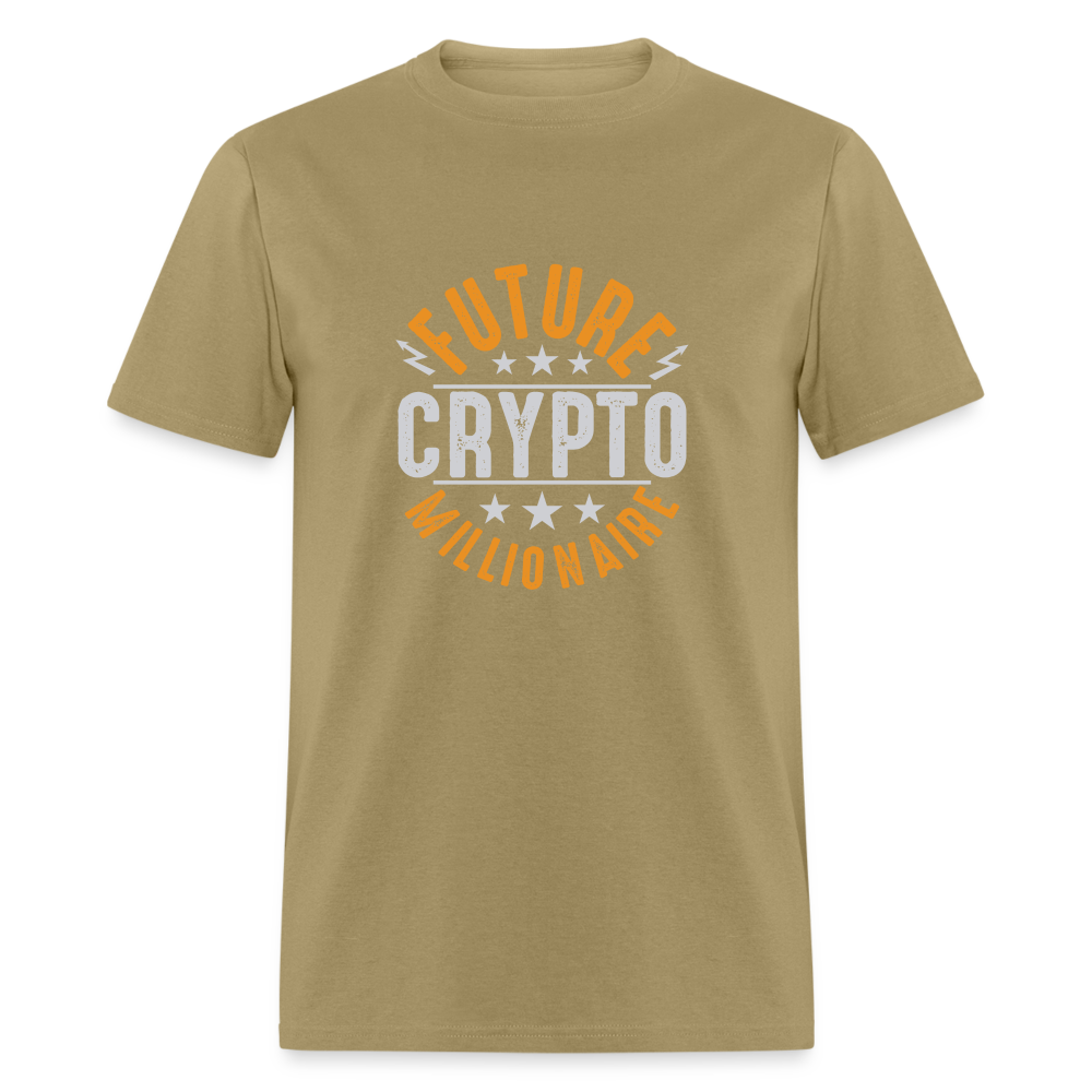 Future Crypto Millionaire T-Shirt - khaki