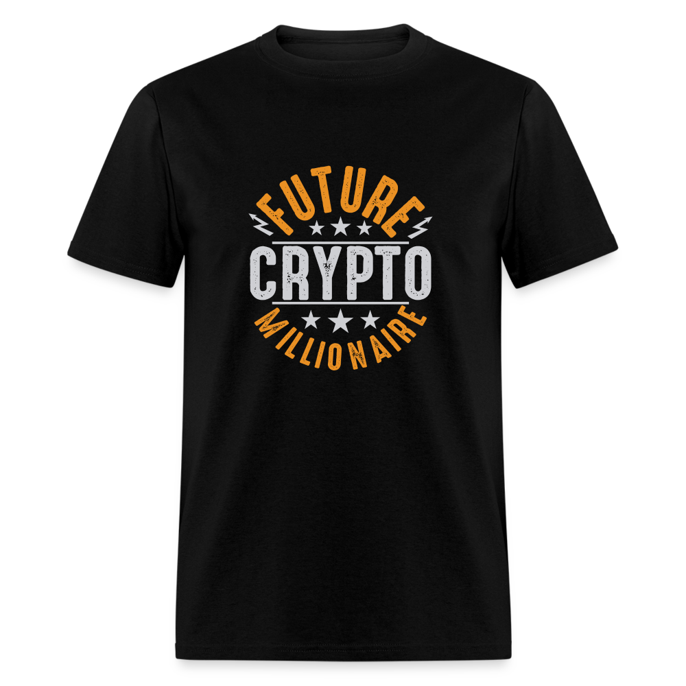 Future Crypto Millionaire T-Shirt - black