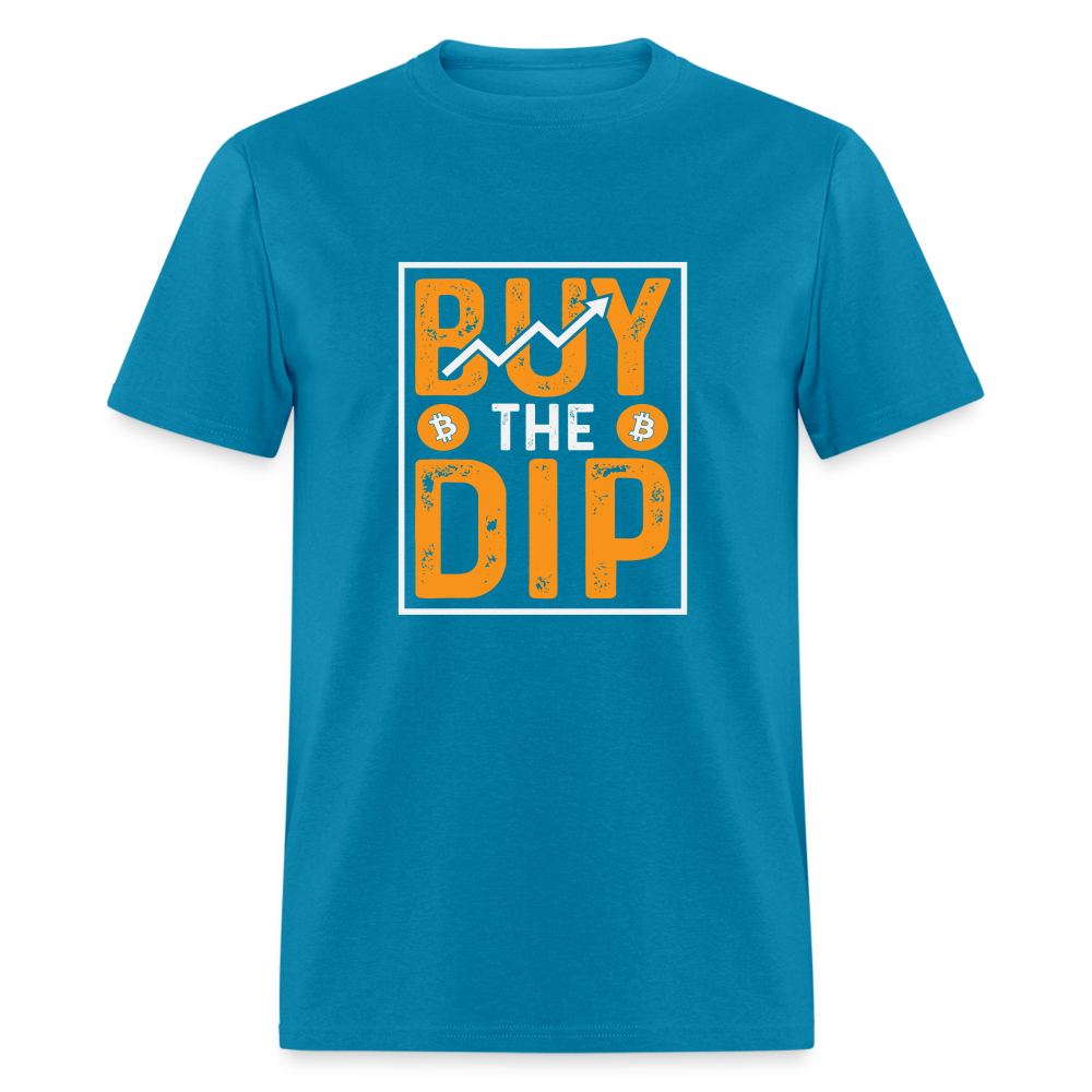 Buy The Dip T-Shirt (Crypto - Bitcoin) - turquoise