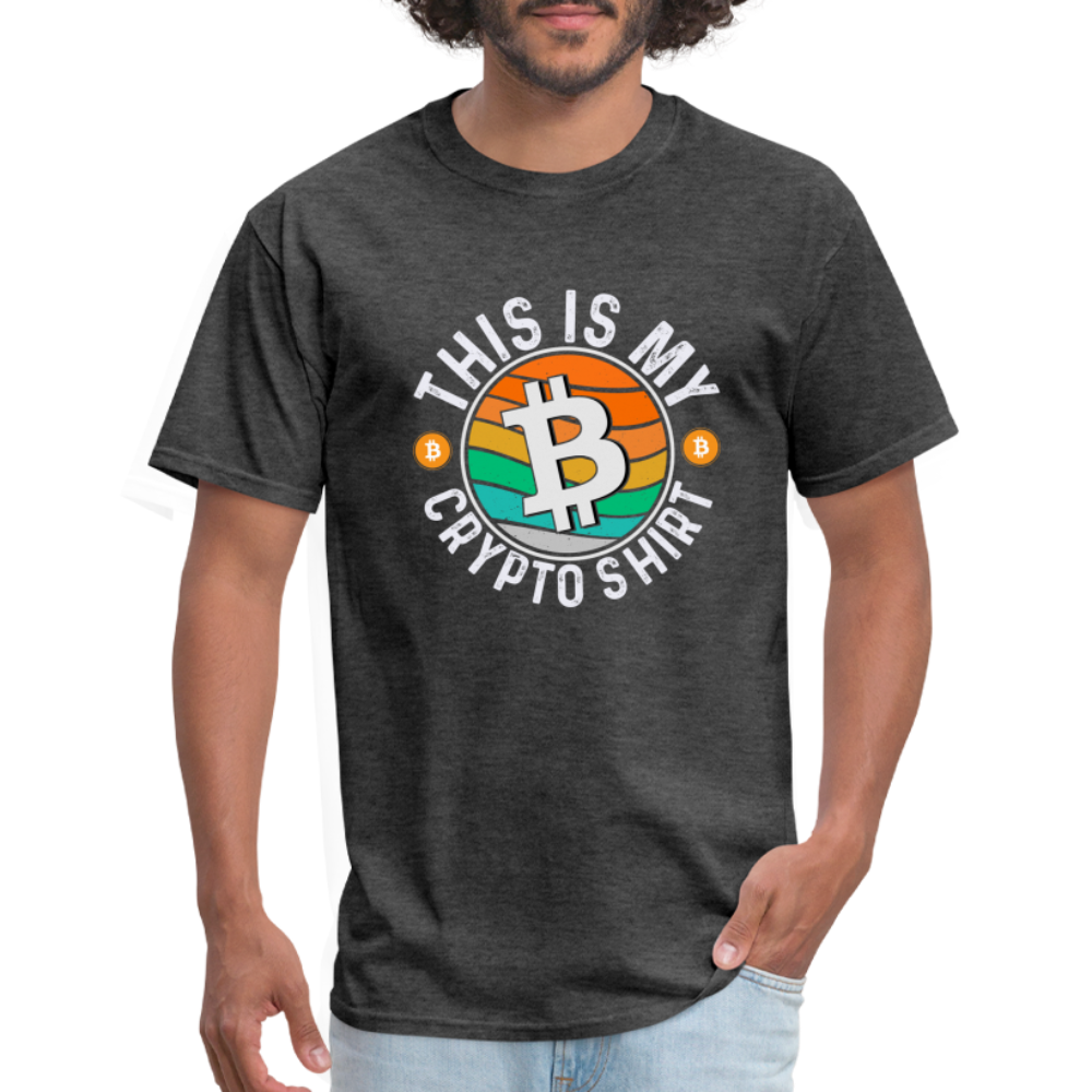 This is My Crypto Shirt T-Shirt - heather black