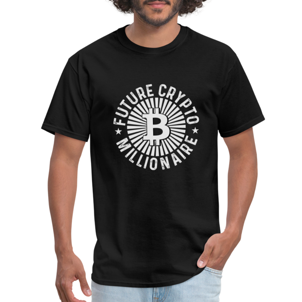 Future Crypto Millionaire T-Shirt - black