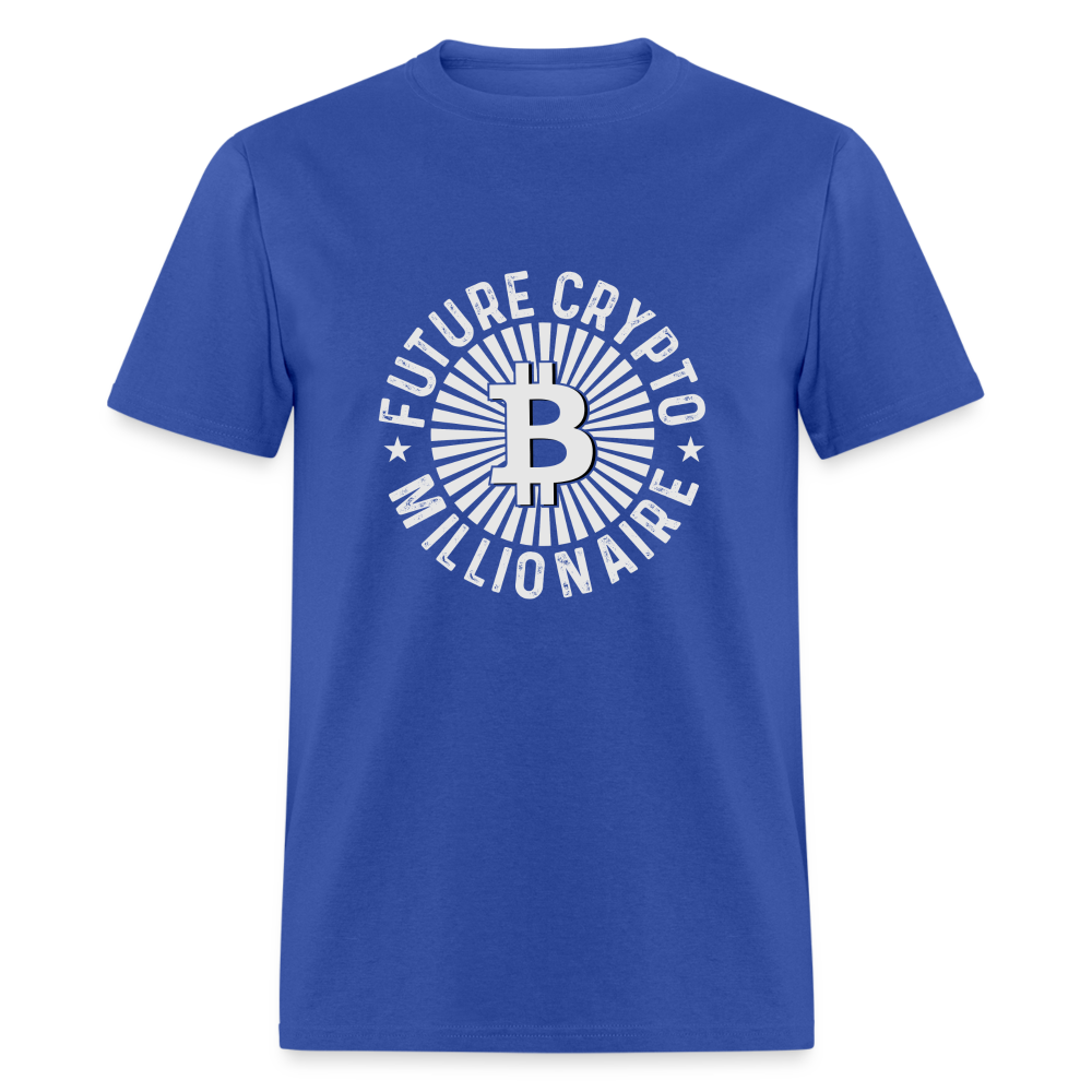 Future Crypto Millionaire T-Shirt - royal blue