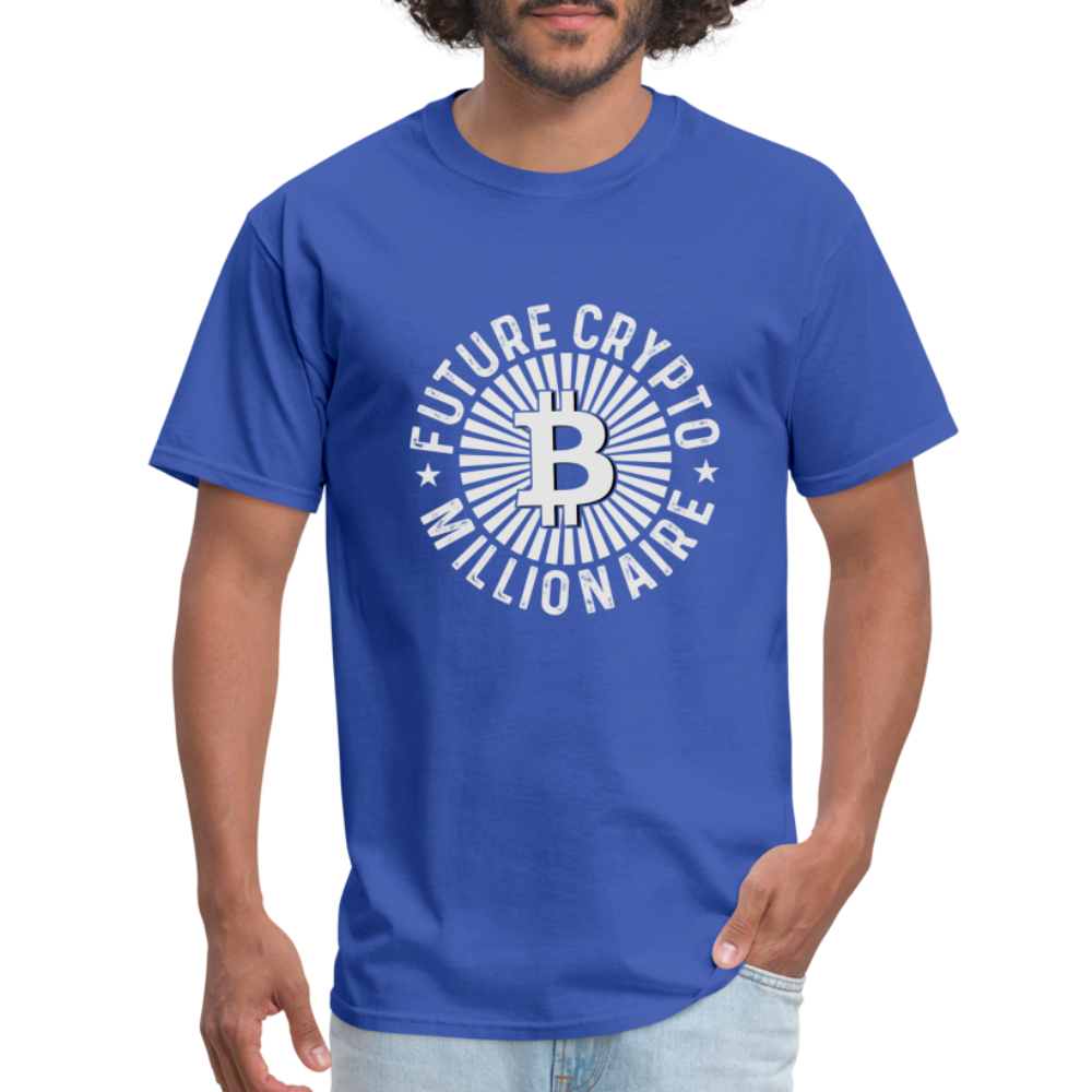 Future Crypto Millionaire T-Shirt - royal blue