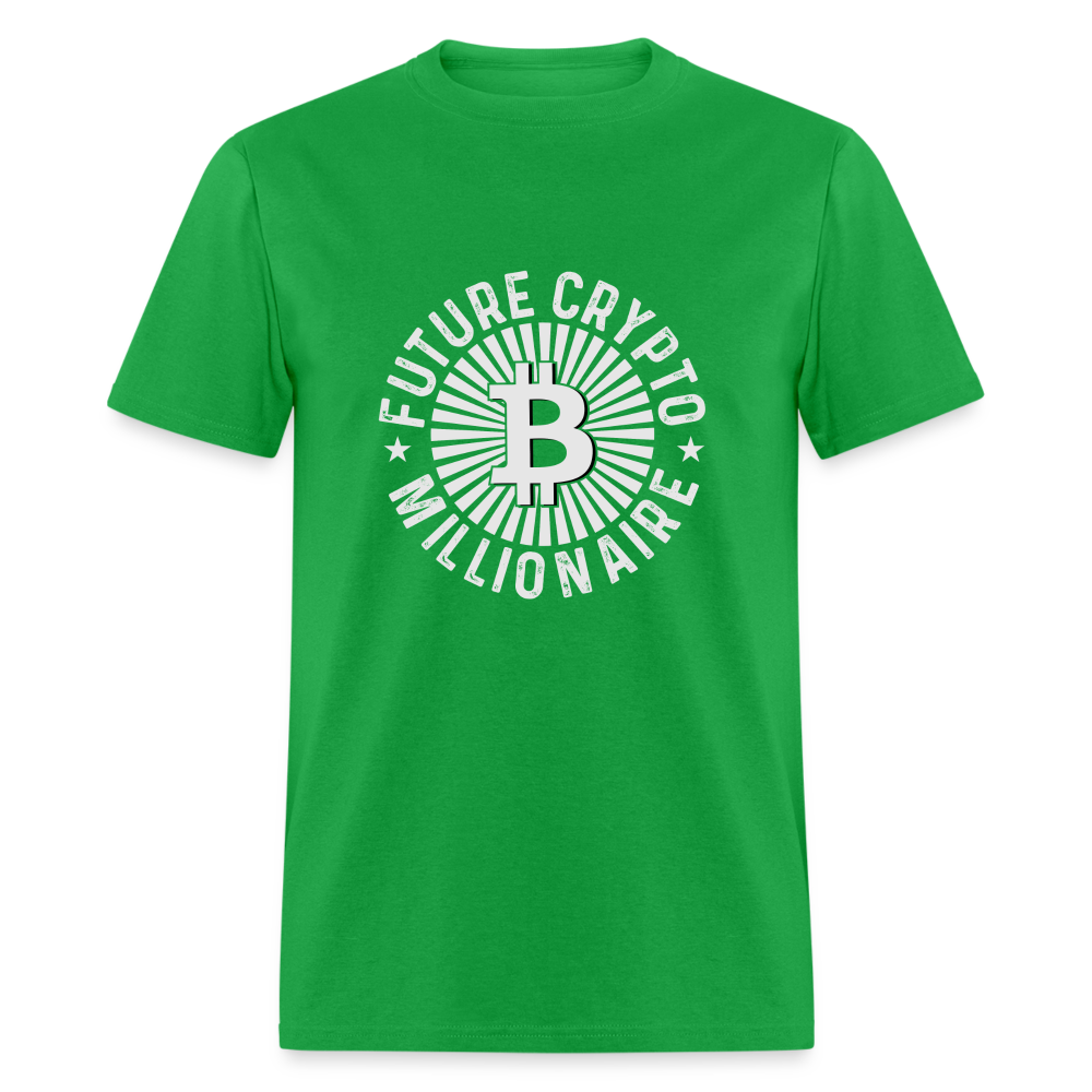 Future Crypto Millionaire T-Shirt - bright green