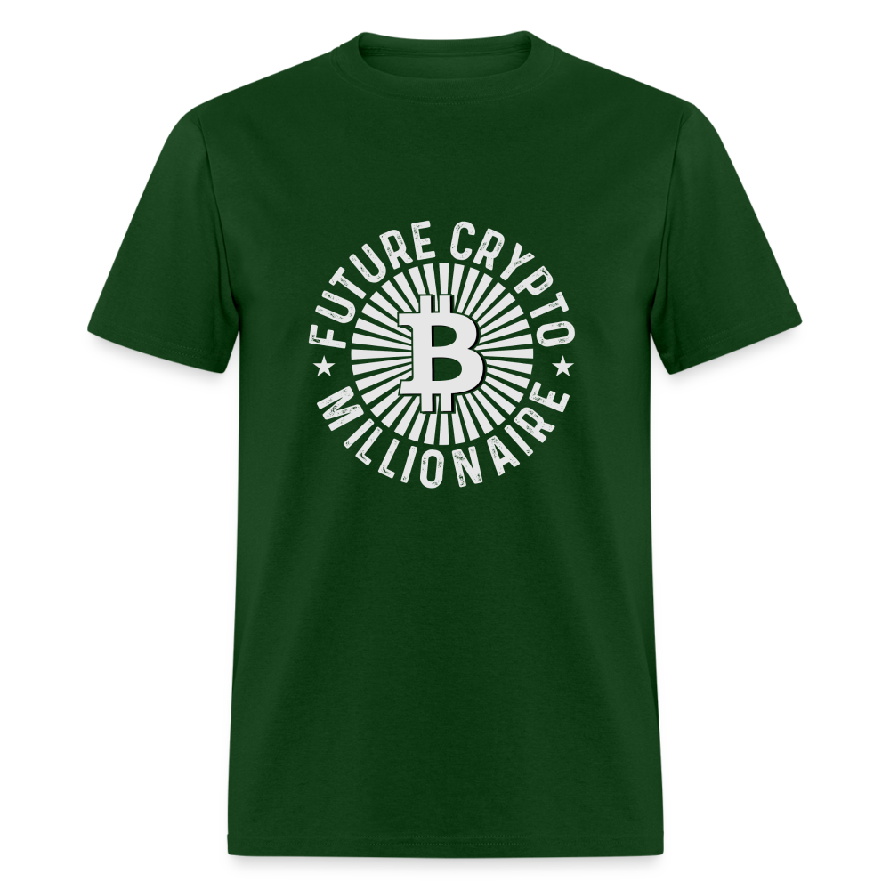 Future Crypto Millionaire T-Shirt - forest green