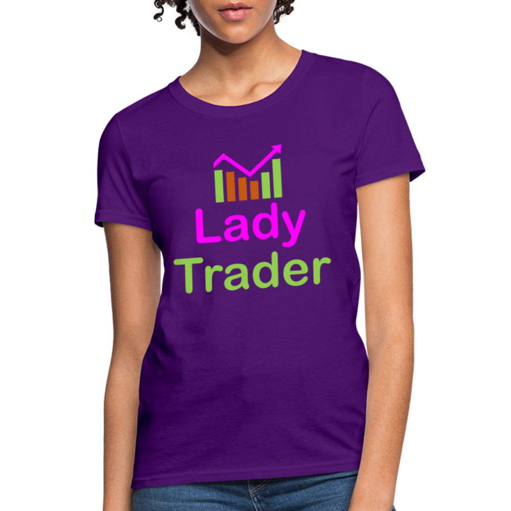 Lady Trader T-Shirt - purple