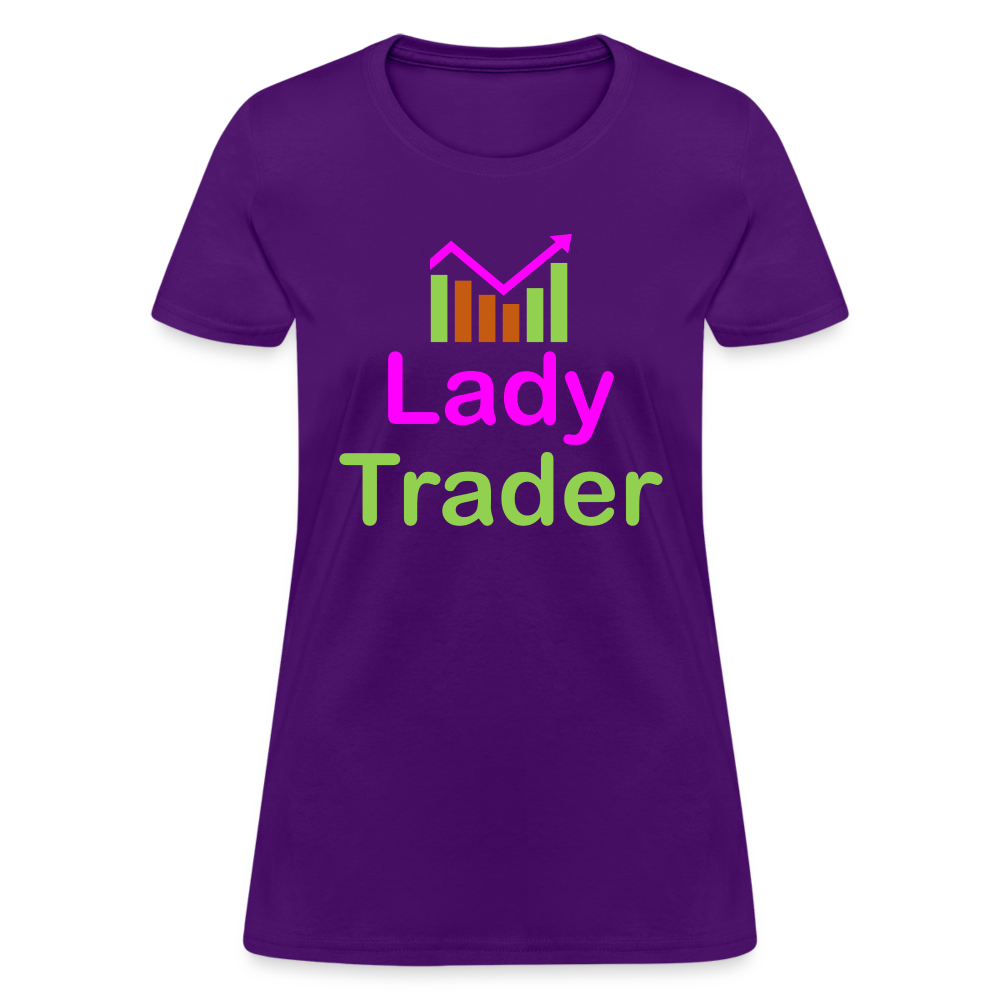 Lady Trader T-Shirt - purple