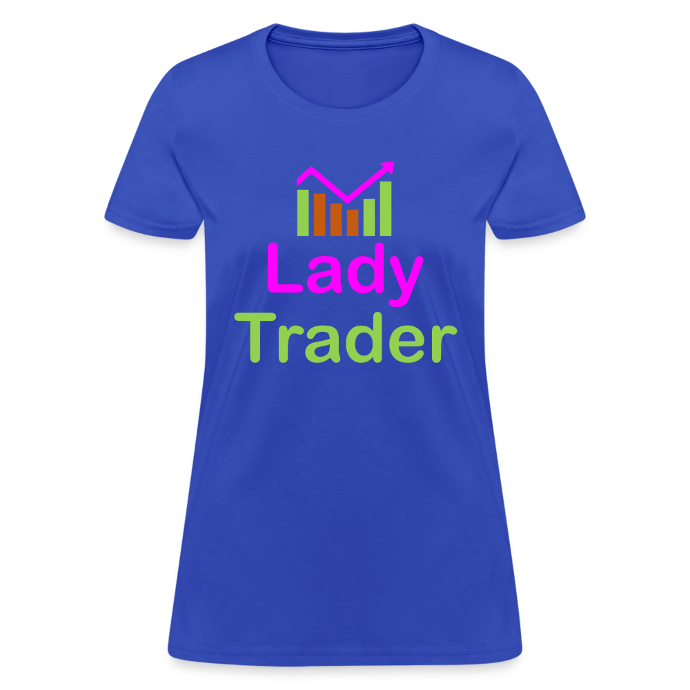 Lady Trader T-Shirt - royal blue