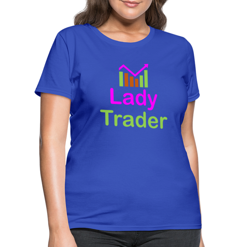 Lady Trader T-Shirt - royal blue