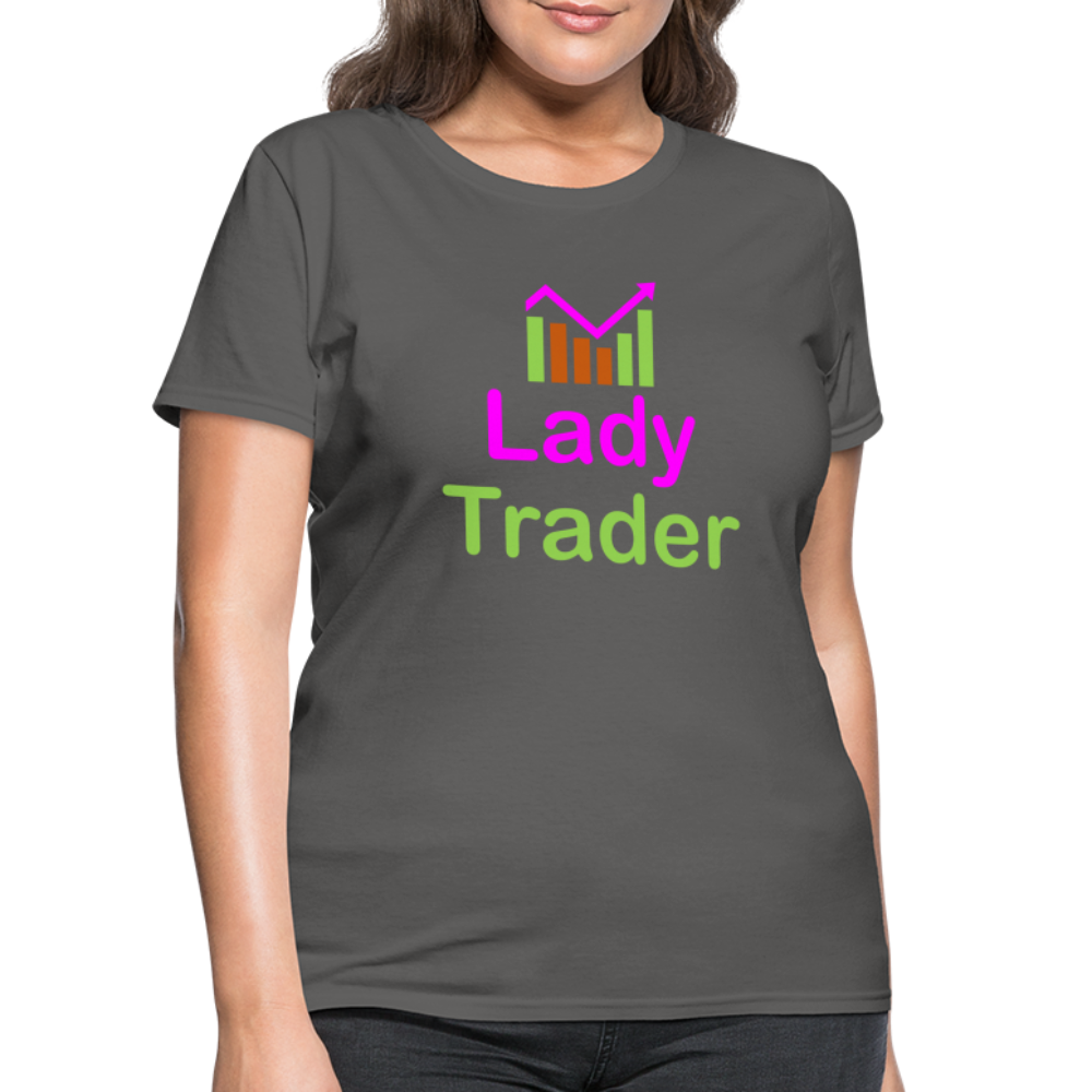 Lady Trader T-Shirt - charcoal