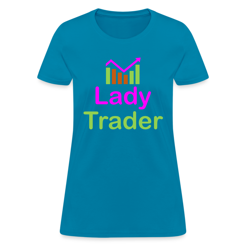 Lady Trader T-Shirt - turquoise