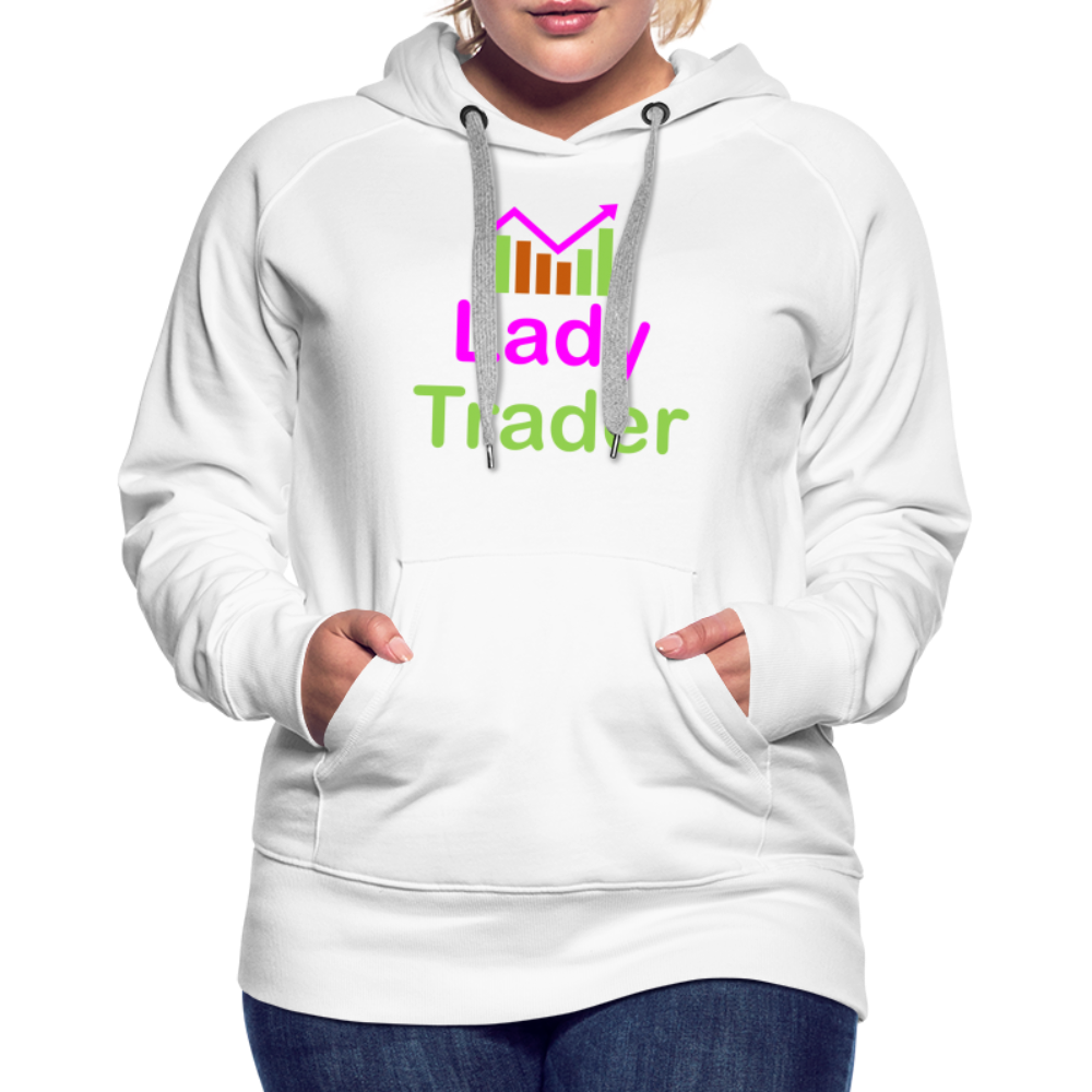 Lady Trader Women’s Premium Hoodie - white