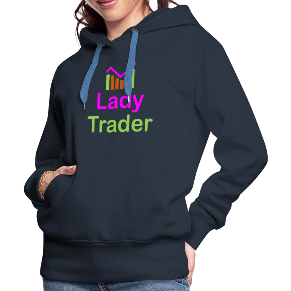 Lady Trader Women’s Premium Hoodie - navy