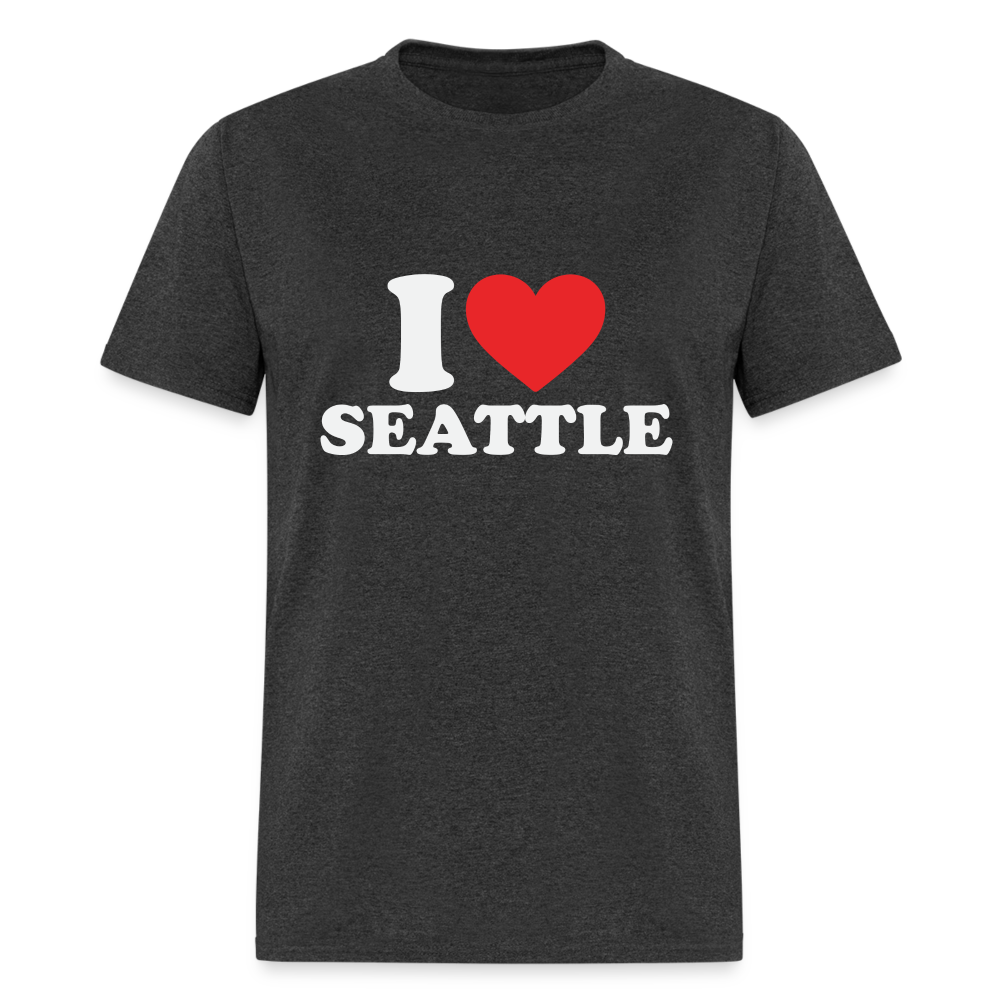 I Heart Seattle T-Shirt Color: black