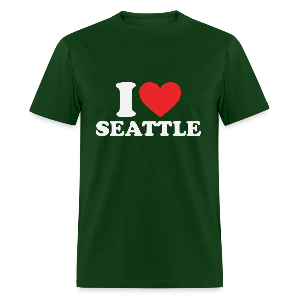 I Heart Seattle T-Shirt Color: black