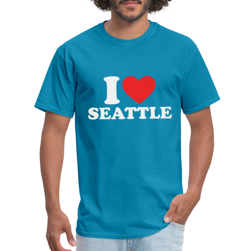 I Heart Seattle T-Shirt Color: black
