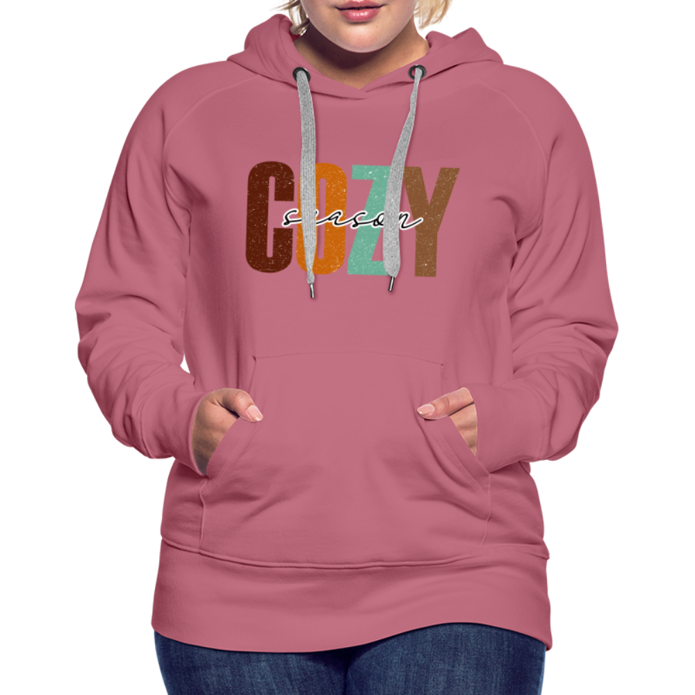 Cozy Season Women’s Premium Hoodie - mauve