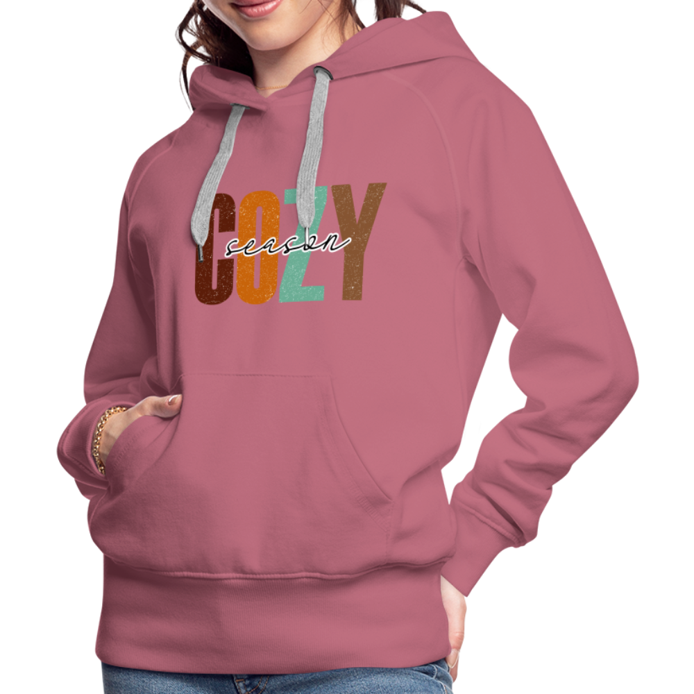 Cozy Season Women’s Premium Hoodie - mauve