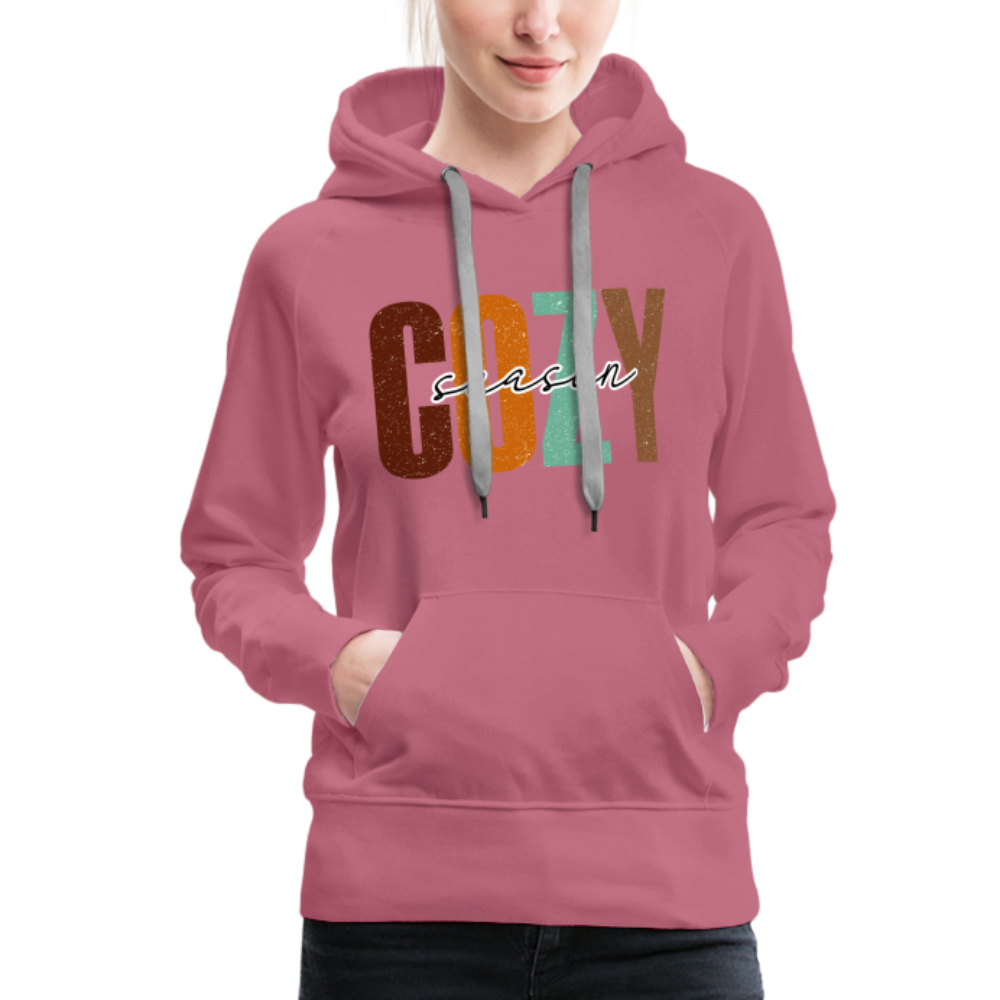 Cozy Season Women’s Premium Hoodie - mauve